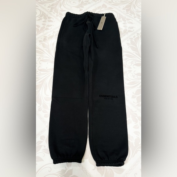 Essentials Fear Of God Jogger Black Stretch Limo XS